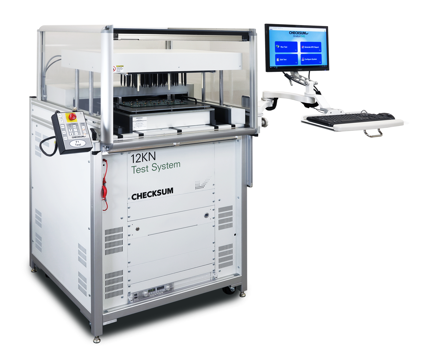12KN Off-Line Test System | Semi-Automated PCBA Test | CheckSum