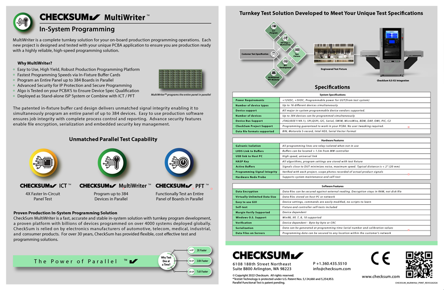 Product Sheet Thumbnail ISP MultiWriter