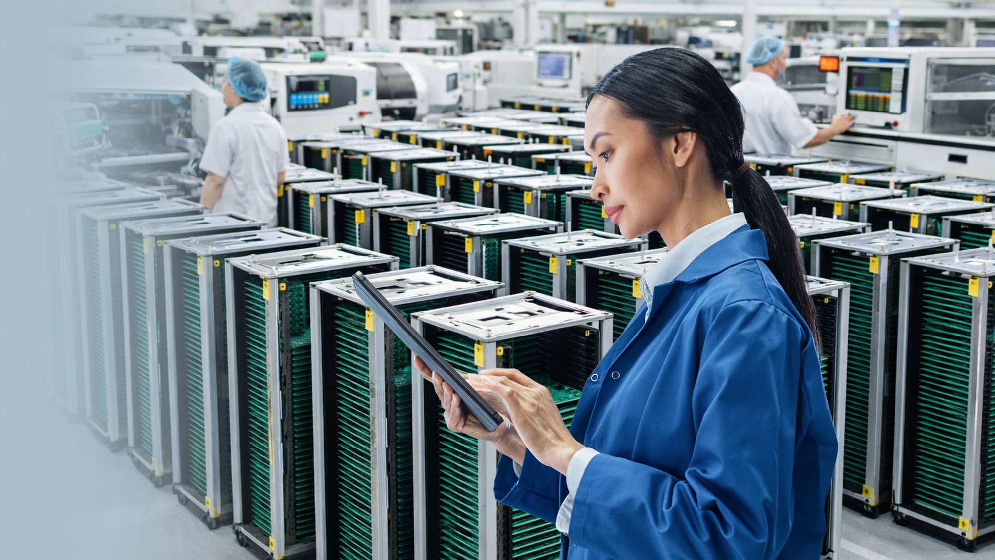 SMT Factory Technician Tablet Inventory D